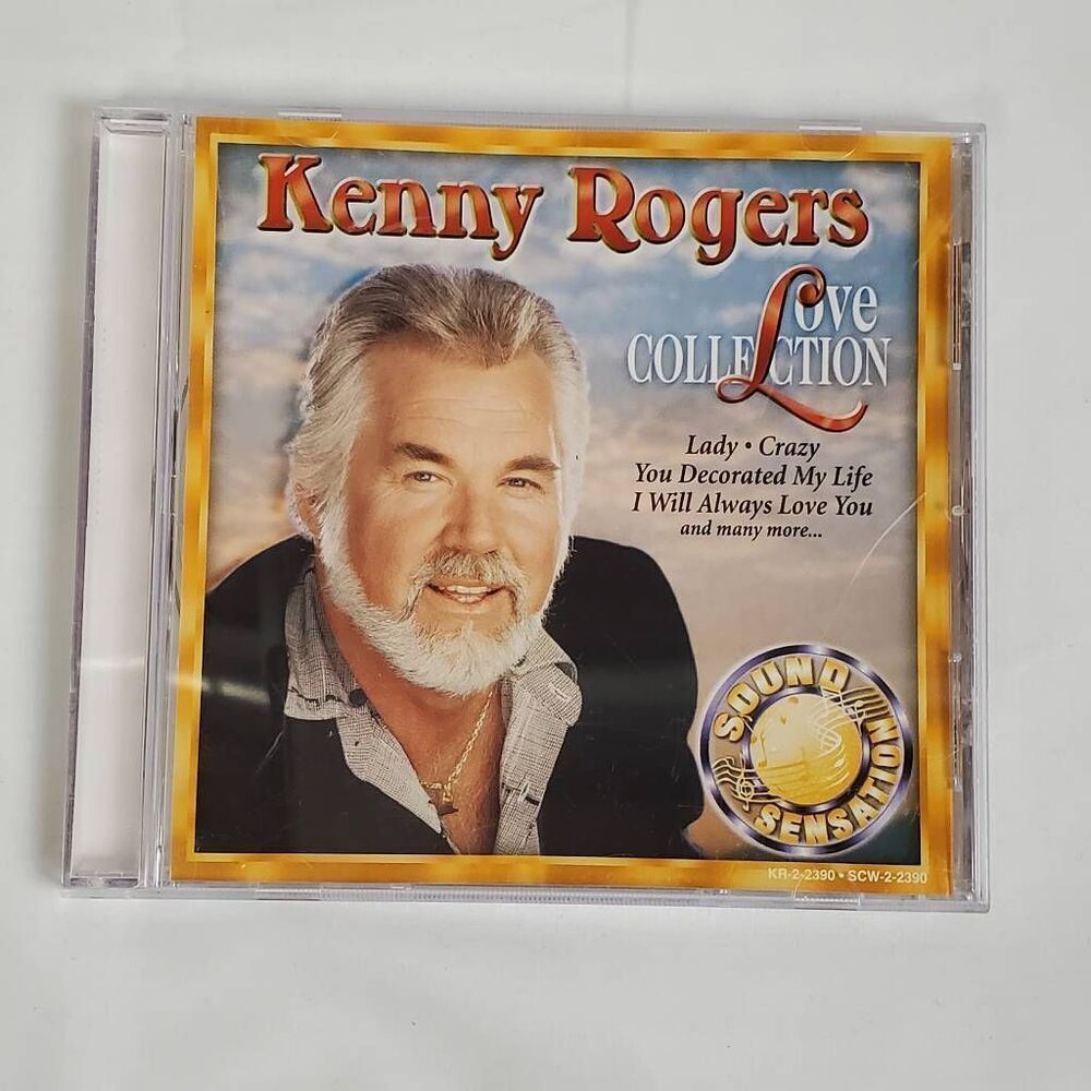 Kenny Rogers Love Collection CD Greatest Romantic Hits Sound Sensation Series